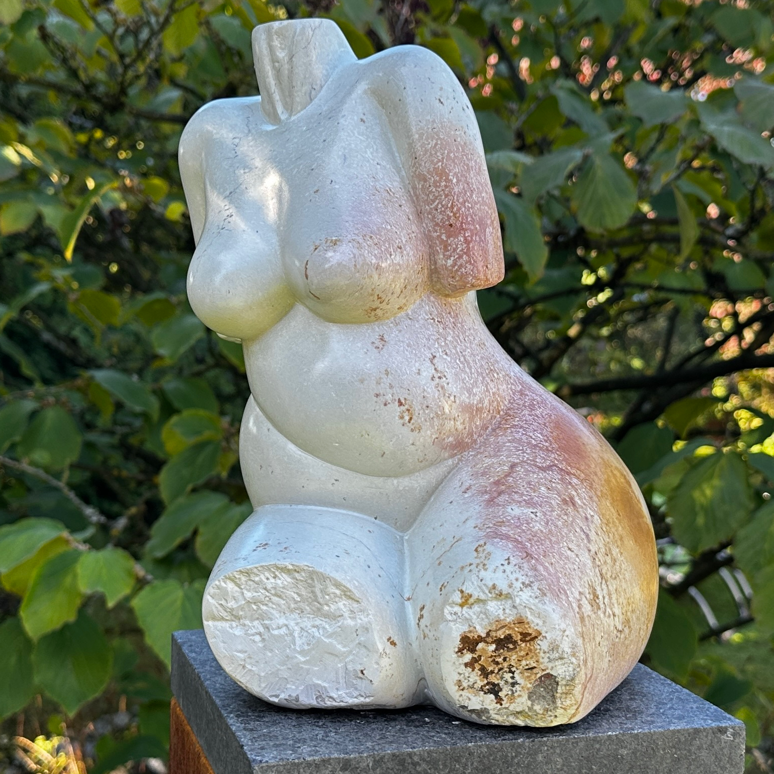 Afrik.Speckstein(Kisii) 21,5x16x27,5 cm 